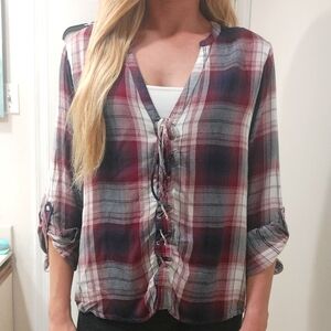 Women's Express Flannel/plaid top